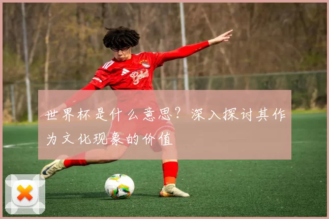 世界杯是什么意思？深入探讨其作为文化现象的价值